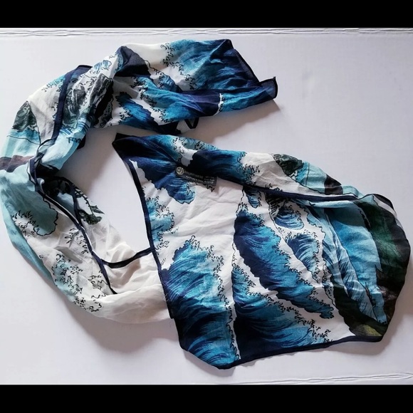 Cocoon House Accessories - Cocoon House 100% Silk Hand Painted Scarf
